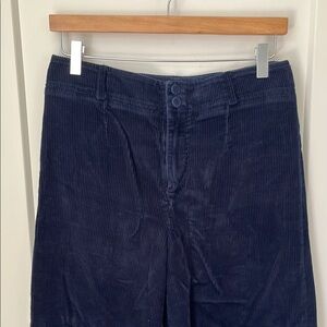 Club Monaco Navy Corduroy Pants, Size 6